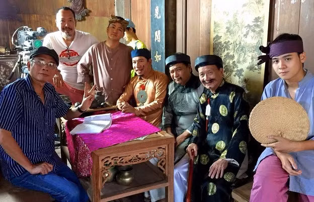 NSƯT Phạm Bằng trong một bộ phim NSƯT Phạm Bằng trong một bộ phim