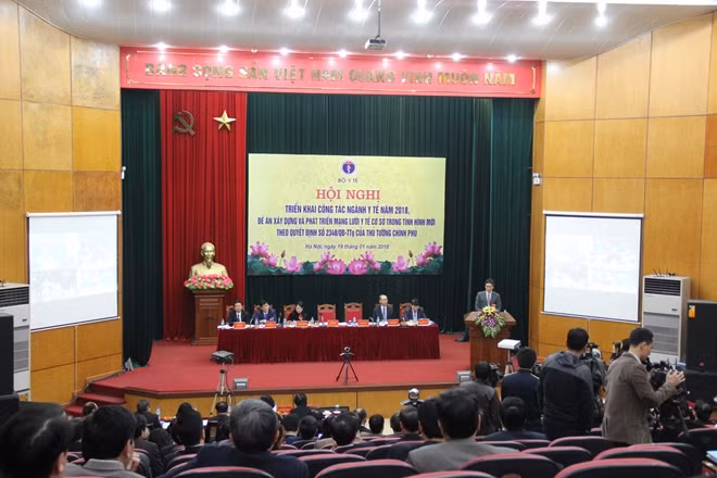 Hội nghị triển khai nhiệm vụ 2018 của ngành y tế