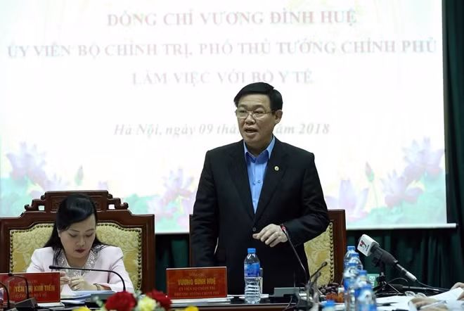 Phó Thủ tướng Vương Đình Huệ