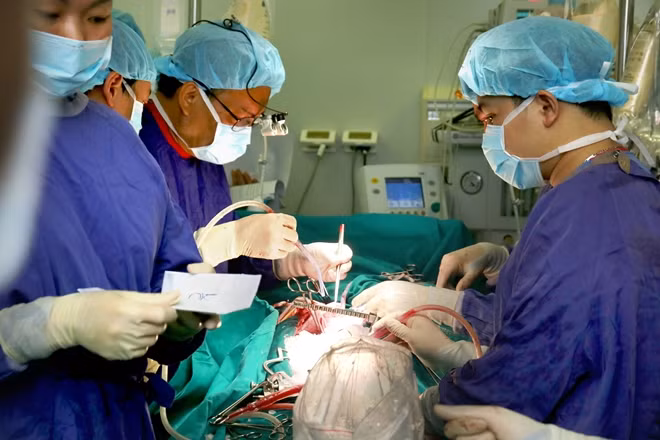 Ca ghép phổi đầu tiên ở BV Việt Đức