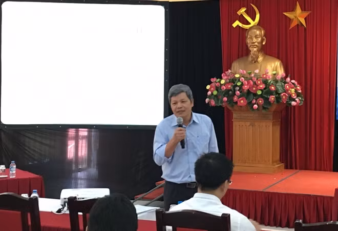 Ông Nguyễn Hữu Hùng, Trưởng phòng Môi trường cơ sở Y tế -Cục Quản lý Môi trường y tế, cho biết thực trạng môi trường bệnh viện