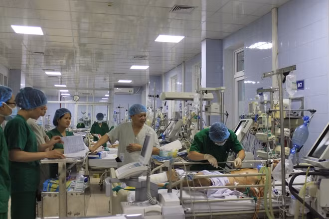 Sức khỏe bệnh nhân tiến triển tốt (ảnh chụp chiều 15-5)