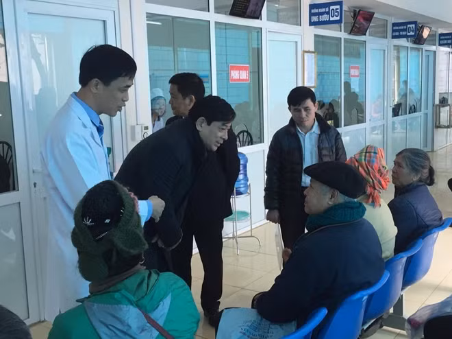 Kiểm tra công tác bảo đảm an ninh ở BV ĐK Điện Biên