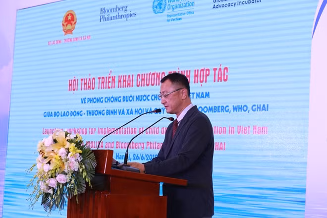 Đại diện các tổ chức quốc tế đưa ra những con số nghiêm trọng về tình hình đuối nước ở Việt Nam