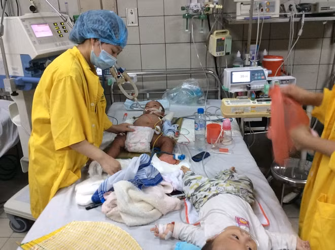 Đa số trẻ mắc ho gà là ở các tỉnh phía Bắc