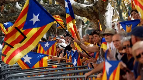 Trưng cầu dân ý ở Catalonia.
