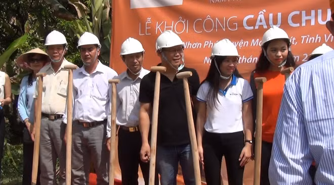 Lễ khởi công cầu Chuối Nước