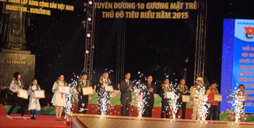Trưởng Công an phường được tuyên dương “Gương mặt trẻ Thủ đô tiêu biểu” 