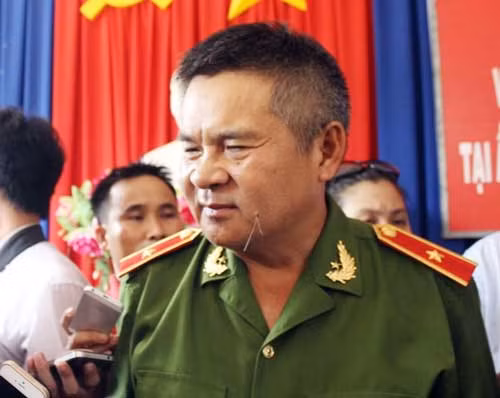 Thiếu tướng Hồ Sỹ Tiến, Cục trưởng Cục Cảnh sát hình sự (C45) Bộ Công an. Thiếu tướng Hồ Sỹ Tiến, Cục trưởng Cục Cảnh sát hình sự (C45) Bộ Công an.