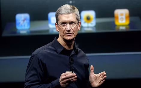 CEO Tim Cook.