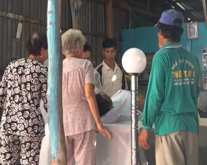 Hiện trường vụ tai nạn điện, khiến một người tử vong.