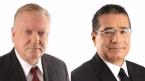 Jurdgen Mossack và Ramon Fonseca, hai ông chủ của công ty luật Mossack Fonseca.