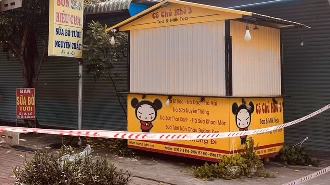 Quầy trà sữa "Cô chủ nhỏ".