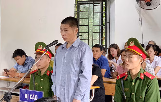 Bị cáo Nguyễn Đình Oong tại phiên tòa.