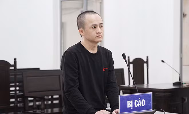 Bị cáo Phạm Công Dũng tại tòa.