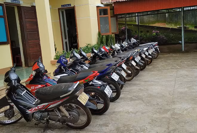 Tang vật các vụ án.