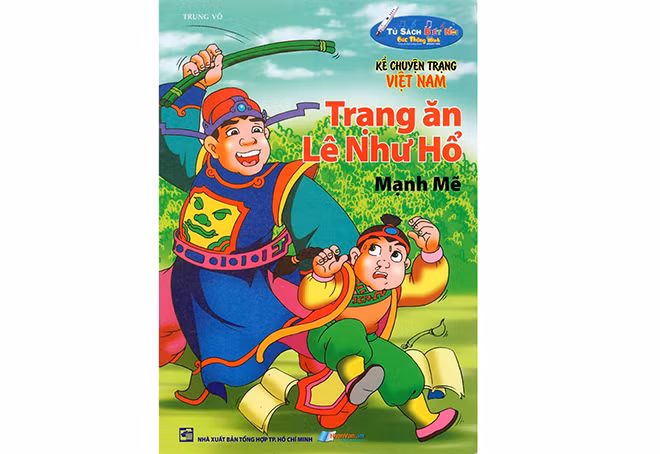 Bìa cuốn “Trạng ăn Lê Như Hổ”.