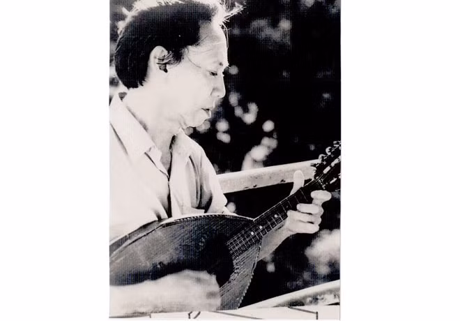 Cố nhạc sỹ Trần Kiết Tường thời trẻ.