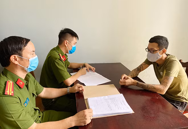 Đối tượng Trương Văn Hải.