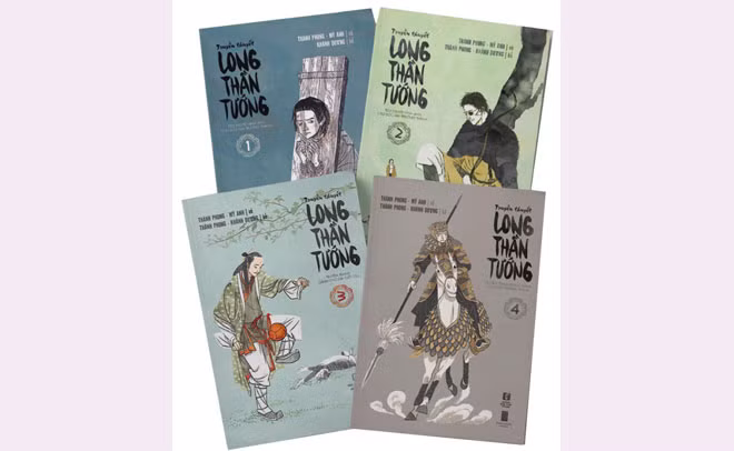 Bộ truyện tranh “Long Thần Tướng” của nhóm tác giả Thành Phong - Khánh Dương được nhiều độc giả yêu thích. Bộ truyện tranh “Long Thần Tướng” của nhóm tác giả Thành Phong - Khánh Dương được nhiều độc giả yêu thích.
