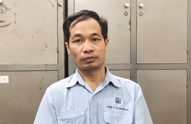 Đối tượng Đỗ Văn Nhâm.