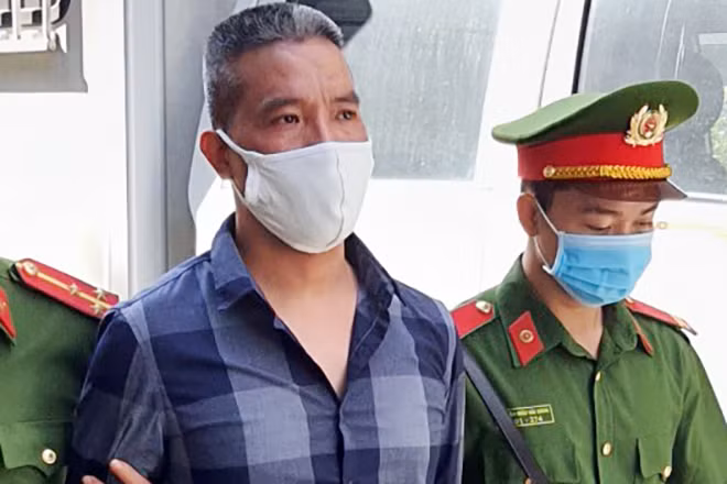 Bị cáo Nguyễn Văn Trung.