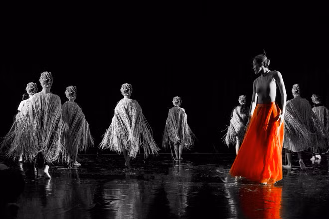 Cảnh trong vở “Ballet Kiều”.