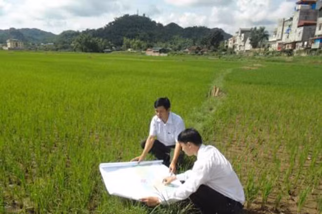 Kiểm kê đất đai để lập quy hoạch giai đoạn 2021 - 2030.