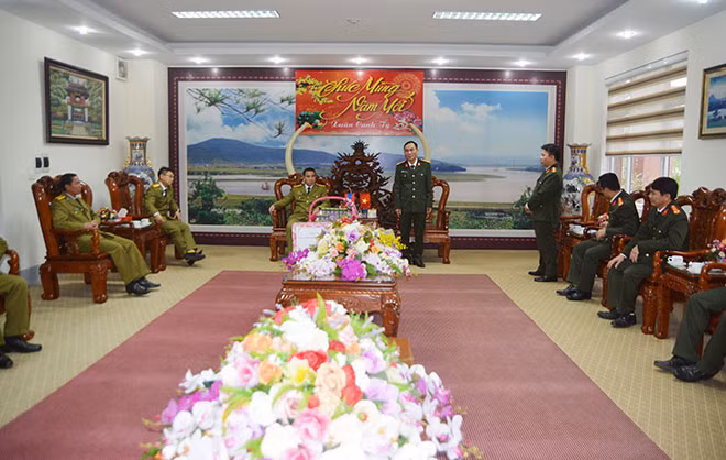 Nhiều năm qua, Công an tỉnh Hủa Phăn và Công an tỉnh Nghệ An luôn phối hợp tốt công tác bảo đảm ANTT trên tuyến biên giới.