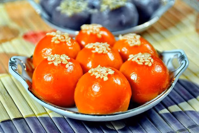 Bánh gấc Ninh Giang. Bánh gấc Ninh Giang.