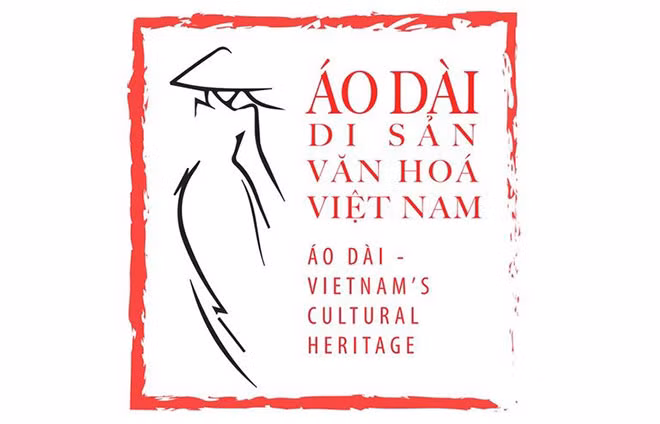 Logo sự kiện “Áo dài Di sản văn hóa Việt Nam”.