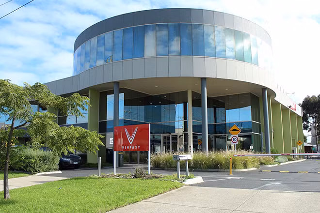 VinFast Australia sở hữu vị trí đắc địa, tọa lạc cạnh Trung tâm tài chính và kinh tế của Melbourne VinFast Australia sở hữu vị trí đắc địa, tọa lạc cạnh Trung tâm tài chính và kinh tế của Melbourne