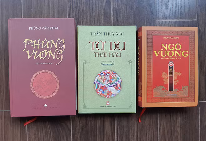 Một số tiểu thuyết lịch sử đáng chú ý ra mắt thời gian gần đây.