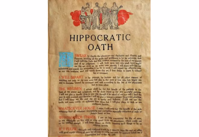 Lời thề Hippocrates!