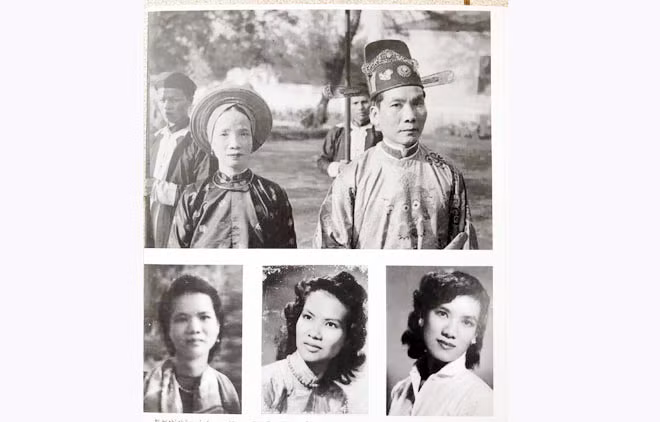 Vợ chồng cụ Tổng đốc Võ Chuẩn (ảnh trên) và 3 người con gái Băng Thanh, Minh Đức Hoài Trinh, Linh Bảo trong cuốn hồi ký Lời thì thầm của ba người con gái Huế.