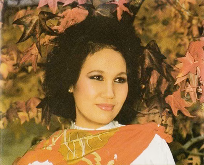 Danh ca Thái Thanh lúc còn trẻ.