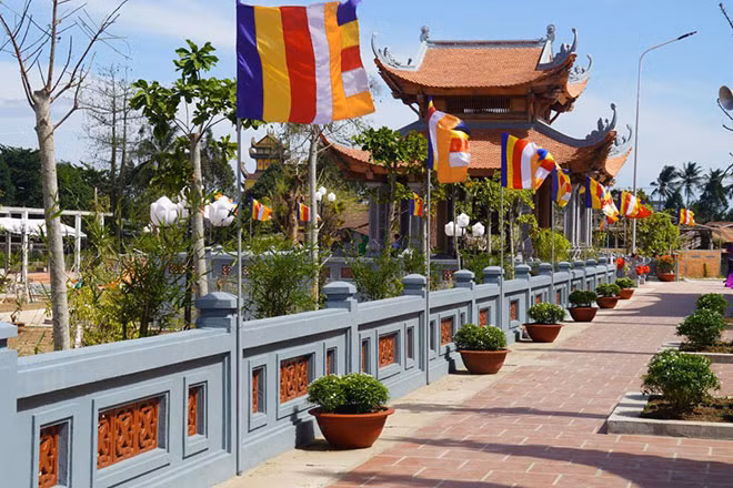 Thiền viện Trúc Lâm Sóc Trăng khánh thành giai đoạn 1.