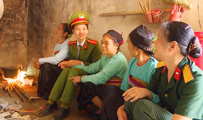 Nhiều cán bộ nữ xung phong xuống đảm nhiệm các chức danh Công an xã.
