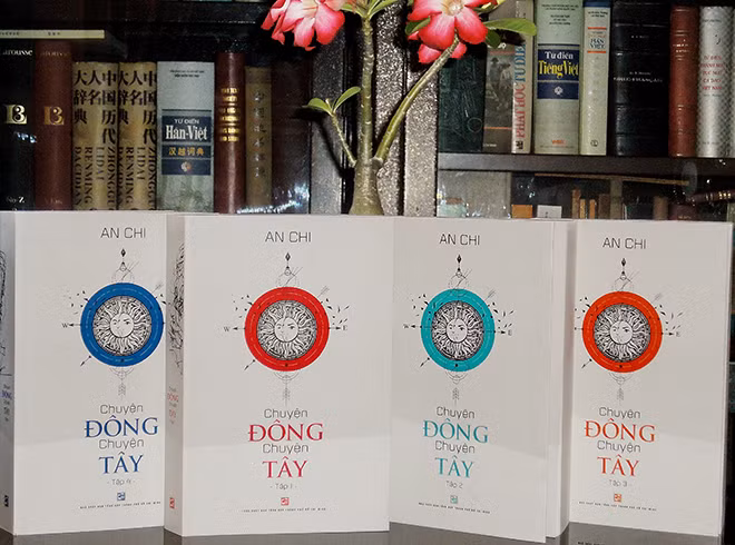 Bộ sách “Chuyện Đông chuyện Tây” (Giải thưởng Sách quốc gia năm 2019) của học giả An Chi.