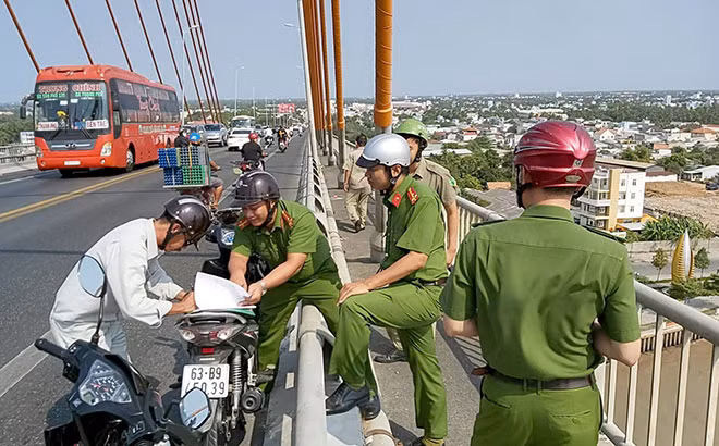 Hiện trường vụ việc.