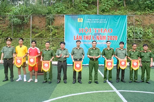 Hội thao Công an huyện Bát Xát lần thứ nhất năm 2020