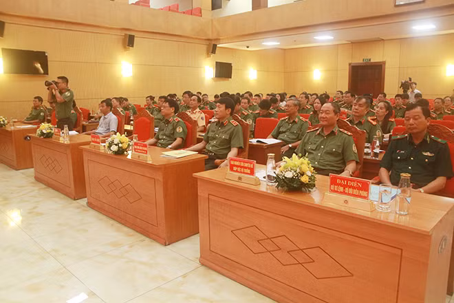 Toàn cảnh Hội nghị trực tuyến.