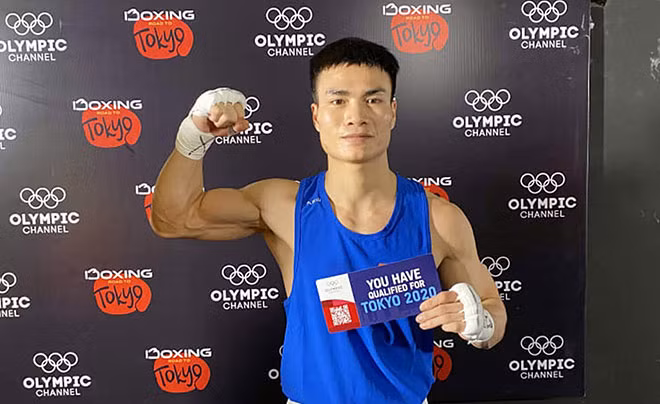 Võ sĩ Nguyễn Văn Đương giành vé dự Olympic Tokyo 2020.