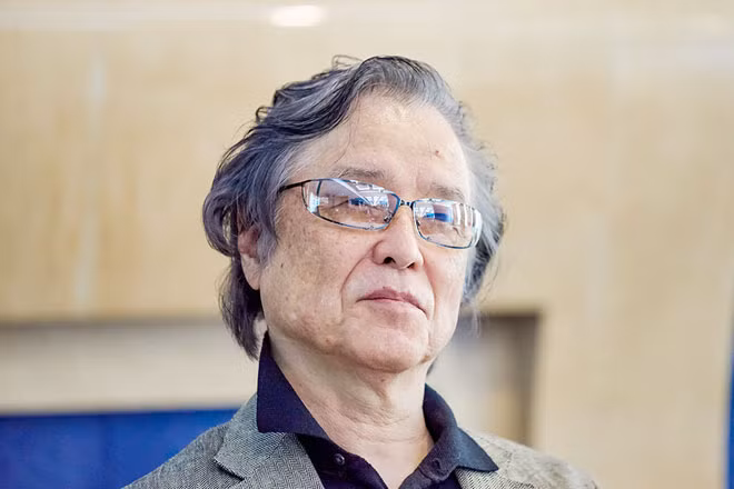 Nhà văn trinh thám Nhật Bản Shimada Sôji.