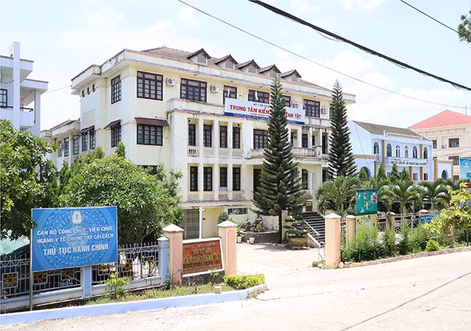 Sở Y tế Đắk Nông, nơi để xảy ra hàng loạt sai phạm.