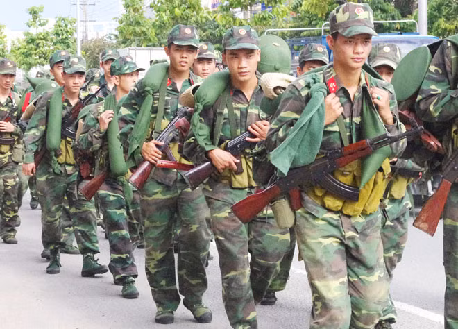Những người lính thời bình.