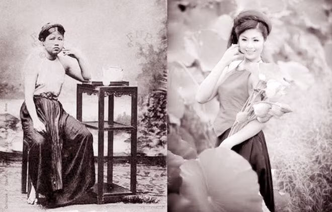 Yếm xưa và nay.