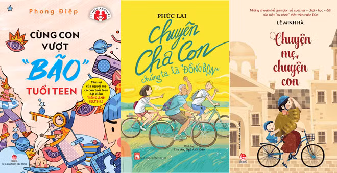 Những cuốn sách kỹ năng dạy con mới ra mắt thu hút sự quan tâm của độc giả.