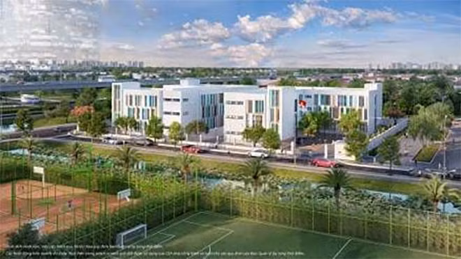 Vinhomes Grand Park được quy hoạch bao gồm 2 trường Mầm non và 1 trường Phổ thông liên cấp Vinschool.