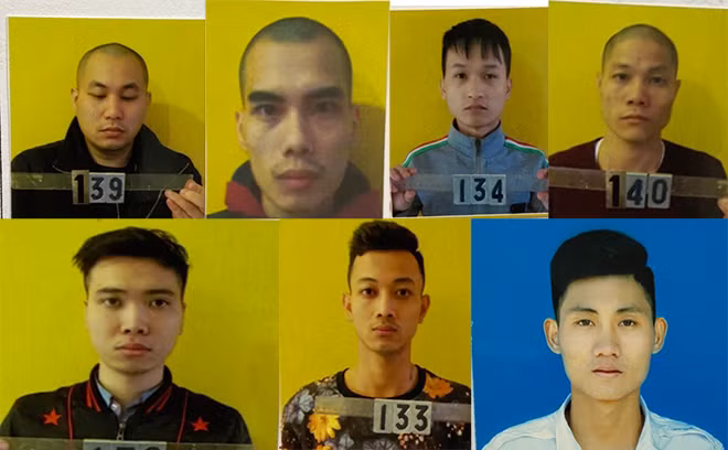 Các đối tượng trong vụ án